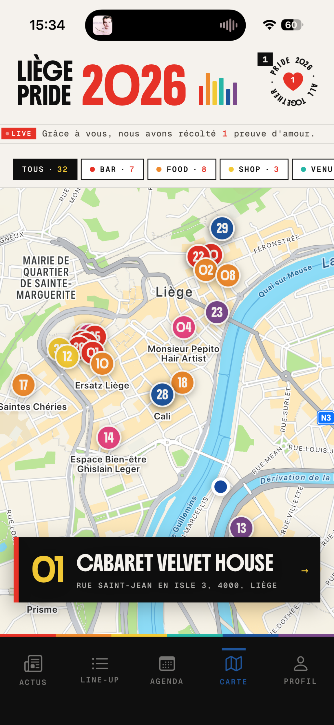 Carte Liège-friendly